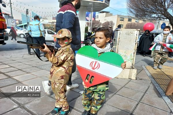 راهپیمایی خودرویی و موتوری۲۲ بهمن ماه در مشهد