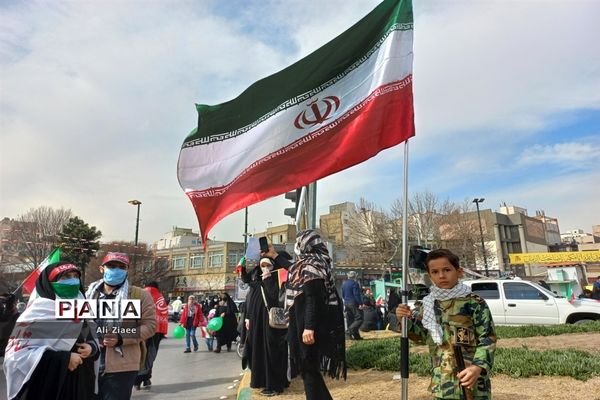 راهپیمایی خودرویی و موتوری۲۲ بهمن ماه در مشهد