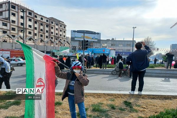 راهپیمایی خودرویی و موتوری۲۲ بهمن ماه در مشهد
