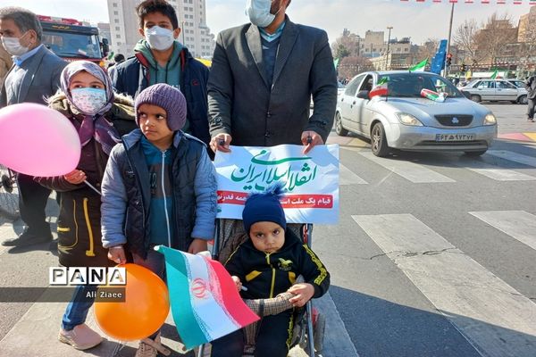 راهپیمایی خودرویی و موتوری۲۲ بهمن ماه در مشهد
