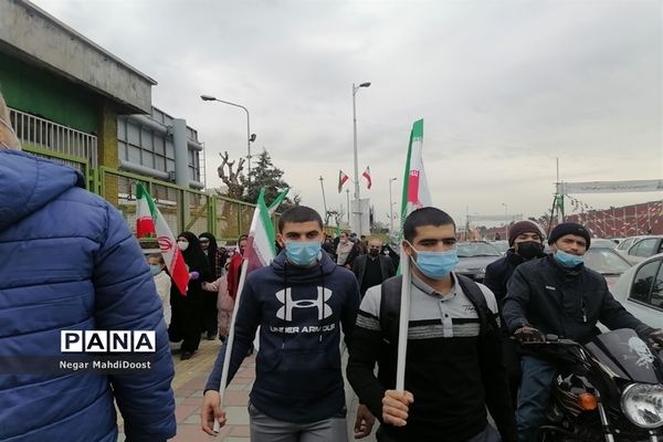 برگزاری راهپیمایی خودرویی و موتوری 22 بهمن در شهر تهران