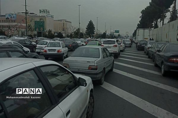 راهپیمایی خودرویی ٢٢ بهمن در شهر تهران