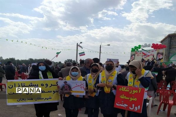 راهپیمایی ۲۲ بهمن در مناطق  استان خوزستان