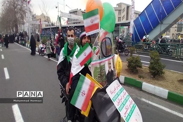 برگزاری با شکوه راهپیمایی چهل و سومین سالگرد پیروزی انقلاب اسلامی