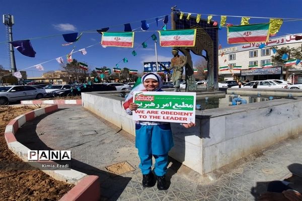 راهپیمایی باشکوه مردم شهرستان آباده درجشن پیروزی انقلاب