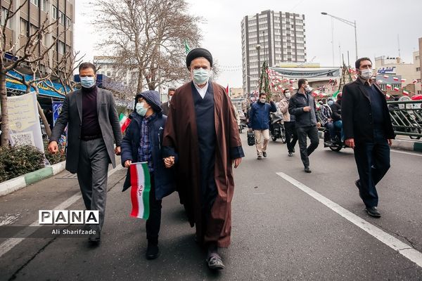 راهپیمایی یوم الله ۲۲ بهمن در تهران