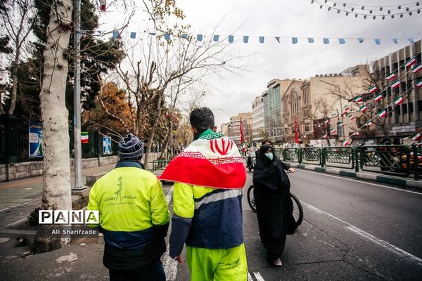 راهپیمایی یوم الله ۲۲ بهمن در تهران