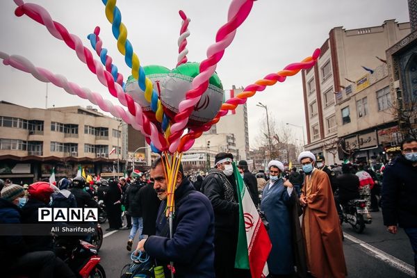 راهپیمایی یوم الله ۲۲ بهمن در تهران