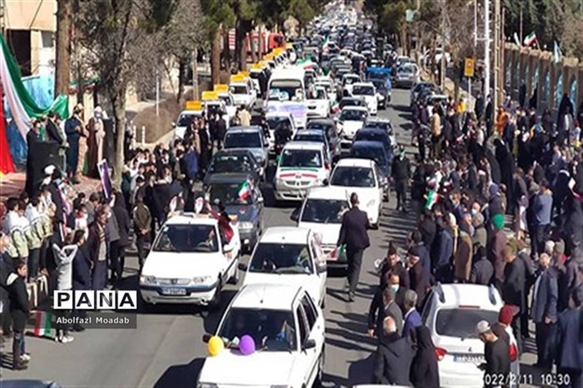 حضور پرشور مردم، کاشمر در مراسم سالروز پیروزی انقلاب اسلامی