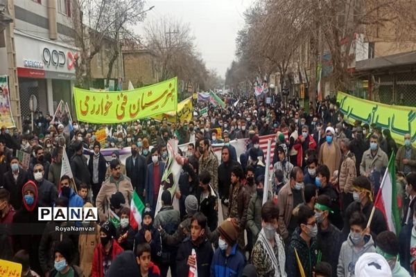 راهپیمایی ۲۲بهمن در مانه و سملقان