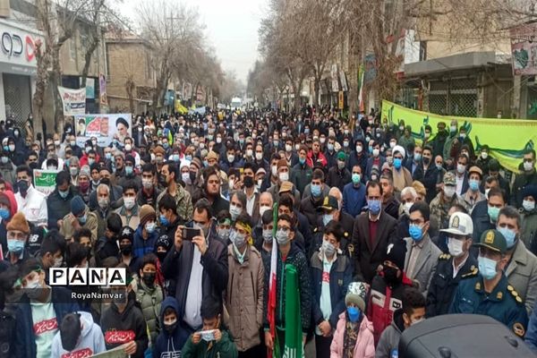 راهپیمایی ۲۲بهمن در مانه و سملقان