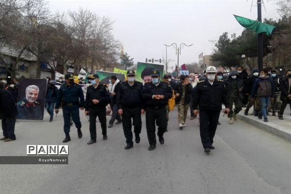 راهپیمایی ۲۲بهمن در مانه و سملقان