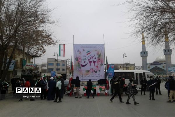راهپیمایی ۲۲بهمن در مانه و سملقان