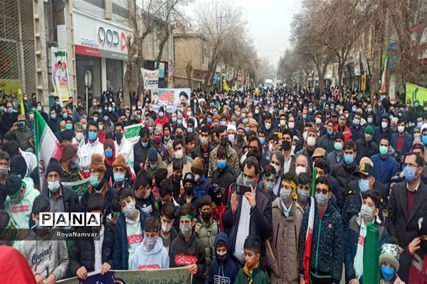 راهپیمایی ۲۲بهمن در مانه و سملقان