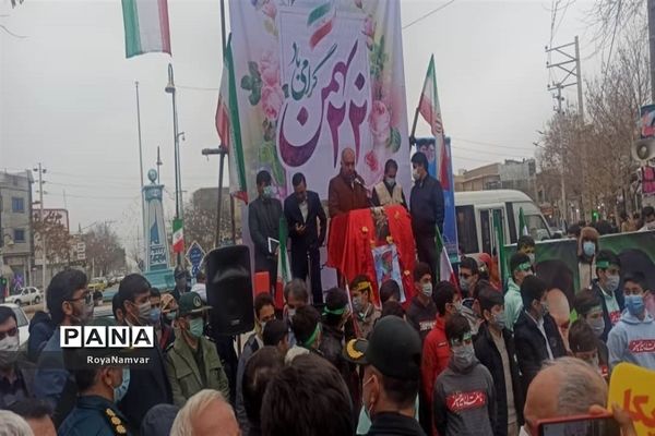 راهپیمایی ۲۲بهمن در مانه و سملقان