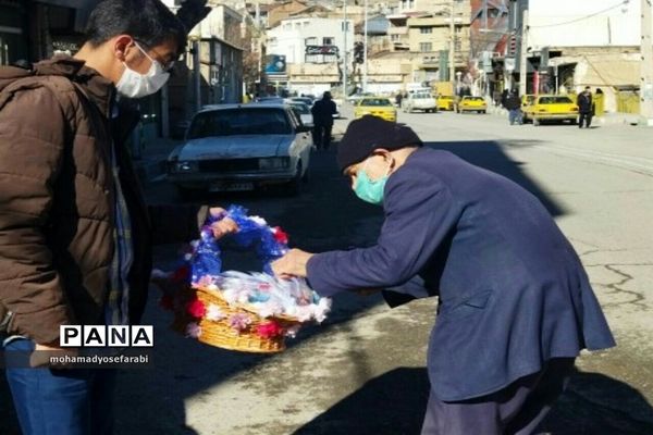 برپایی موکب فجر انقلاب در فیروزکوه