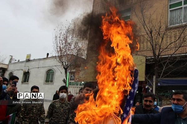 برگزاری مراسم ۲۲ بهمن در خاورشهر