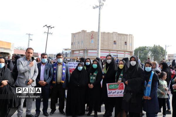 راهپیمایی ۲۲ بهمن در رامهرمز