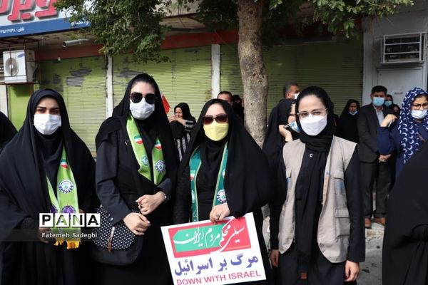راهپیمایی ۲۲ بهمن در رامهرمز