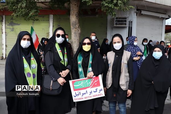 راهپیمایی ۲۲ بهمن در رامهرمز