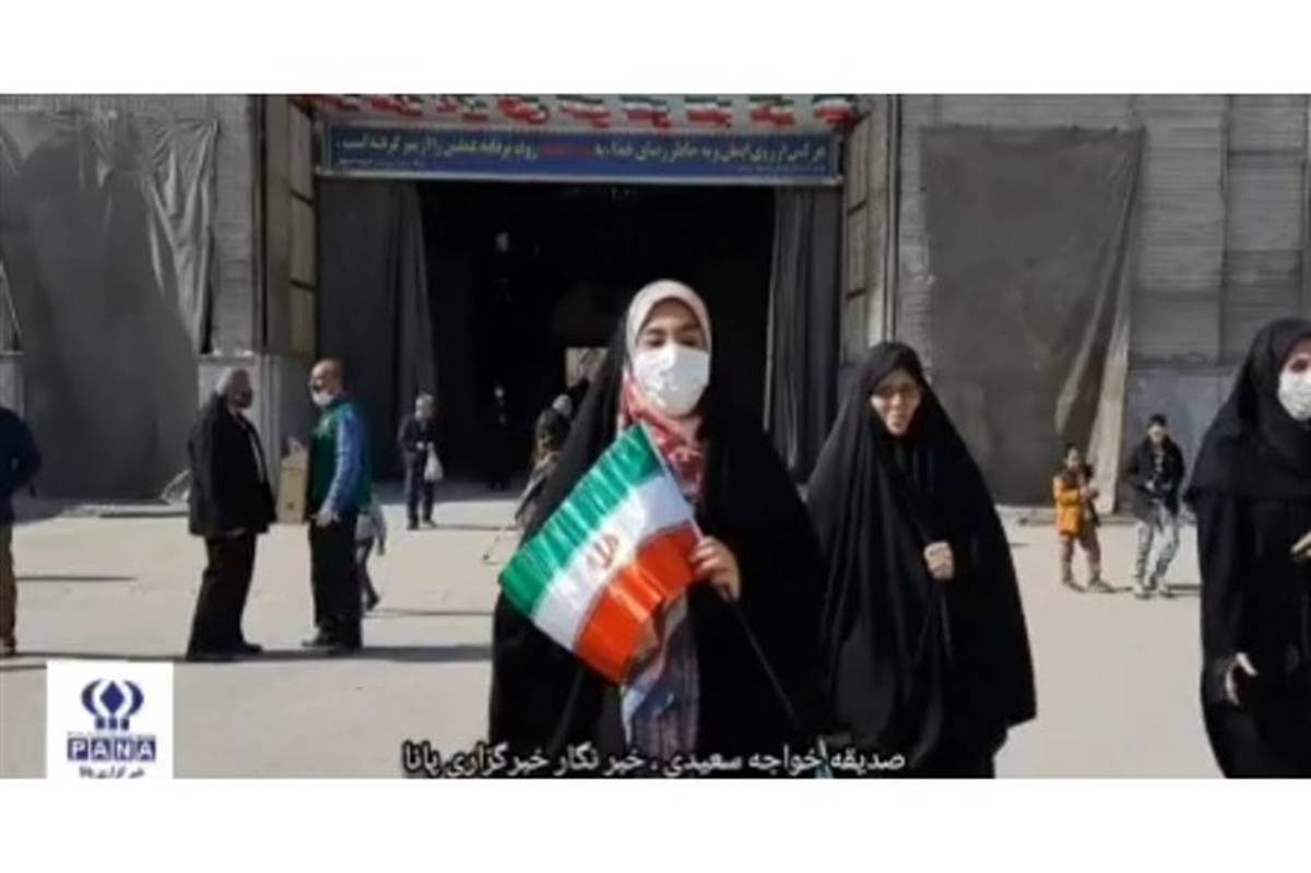 حضور دانش‌آموزان اصفهانی  در چهل و سومین جشن پیروزی انقلاب اسلامی  + فیلم