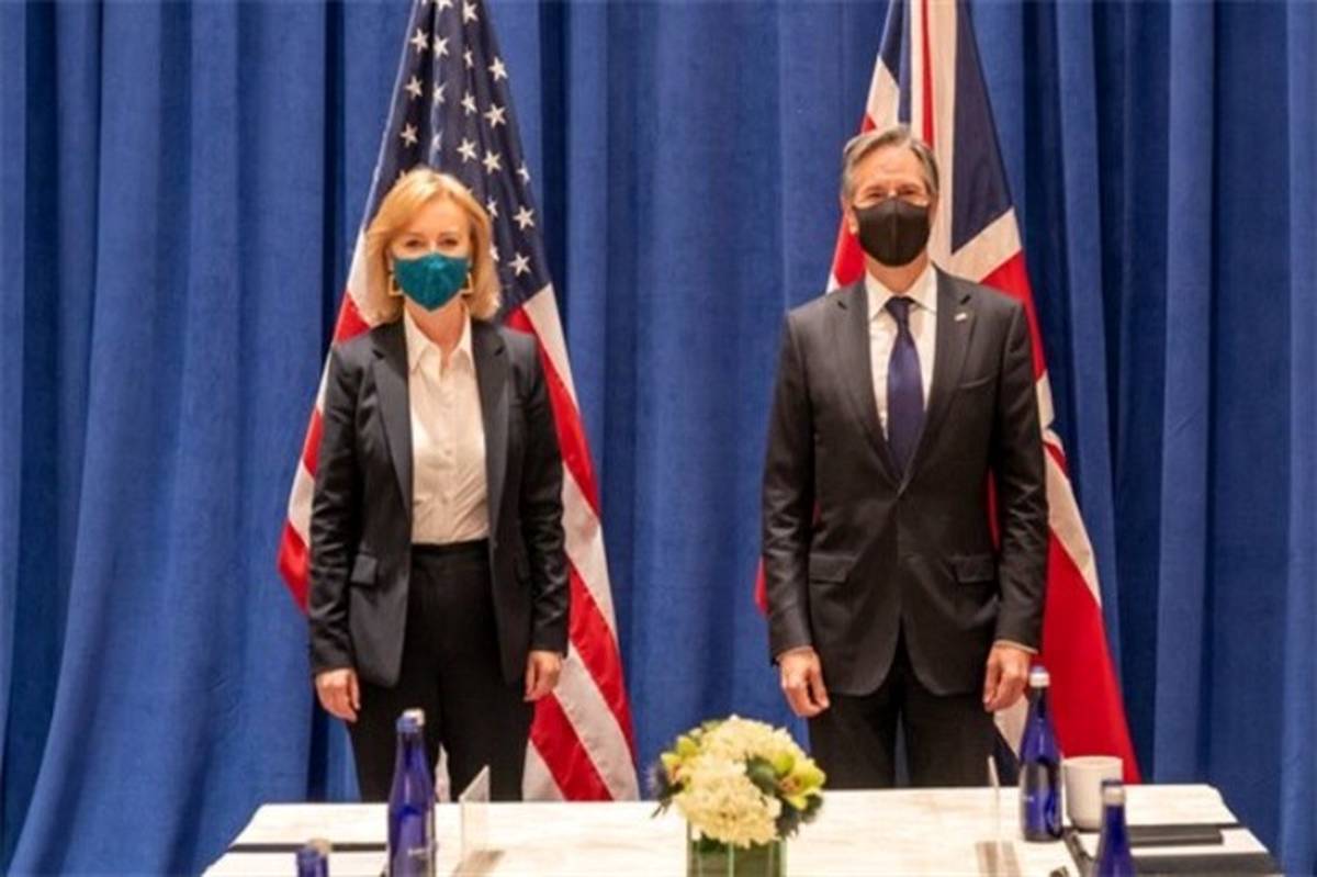 وزرای خارجه آمریکا و انگلیس درباره مذاکرات وین گفت‌وگو کردند