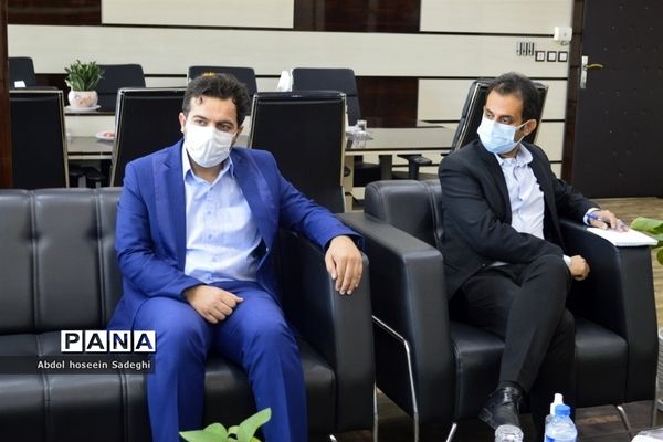 دیدار رئیس شورای هماهنگی تبلیغات اسلامی استان بوشهر با مدیرکل آموزش و پرورش استان بوشهر