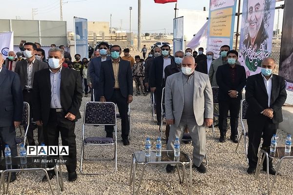 افتتاح آب شیرین کن جزیره شیف