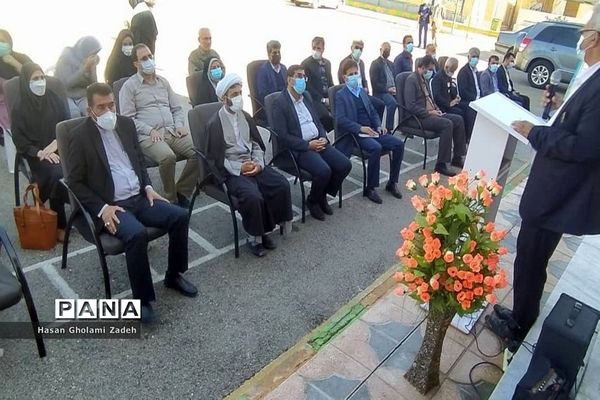 افتتاح کلاس تربیت‌بدنی آموزشگاه آزادگان و بنت الهدی در تنگستان