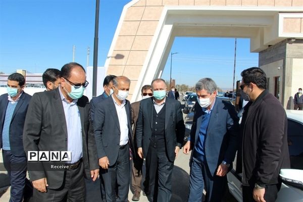 افتتاح بیمارستان شهدای سلامت بنیاد برکت شهرستان نی ریز