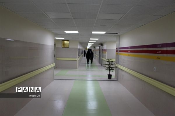 افتتاح بیمارستان شهدای سلامت بنیاد برکت شهرستان نی ریز