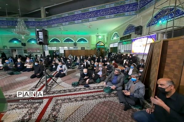 برگزاری مراسم گرامیداشت شهید وحید زمانی نیا در مسجد امام حسن مجتبی (ع) منطقه ۱۴