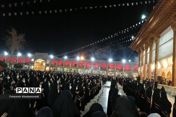 مراسم لاله‌گردانی به مناسبت بزرگداشت شهادت حضرت احمدبن موسی الکاظم( ع) در شیراز