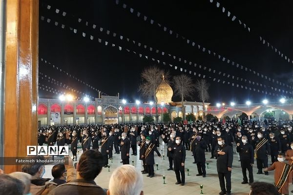 مراسم لاله‌گردانی به مناسبت بزرگداشت شهادت حضرت احمدبن موسی الکاظم( ع) در شیراز
