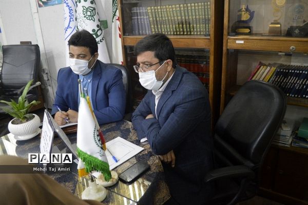 جلسه توجیهی برگزاری انتخابات هیات رئیسه دومین دوره مجلس دانش‌آموزی استان بوشهر
