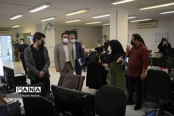 بازدید رئیس مرکز اطلاع رسانی و روابط عمومی وزارت آموزش و پرورش از خبرگزاری پانا