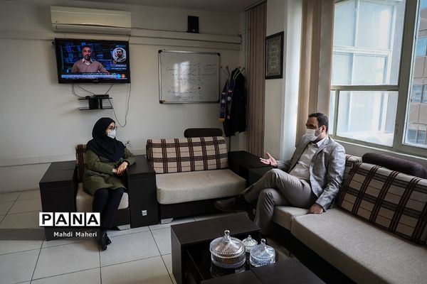 بازدید رئیس مرکز اطلاع رسانی و روابط عمومی وزارت آموزش و پرورش از خبرگزاری پانا