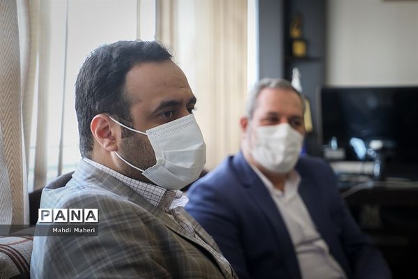 بازدید رئیس مرکز اطلاع رسانی و روابط عمومی وزارت آموزش و پرورش از خبرگزاری پانا