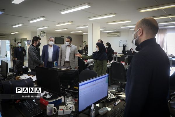بازدید رئیس مرکز اطلاع رسانی و روابط عمومی وزارت آموزش و پرورش از خبرگزاری پانا