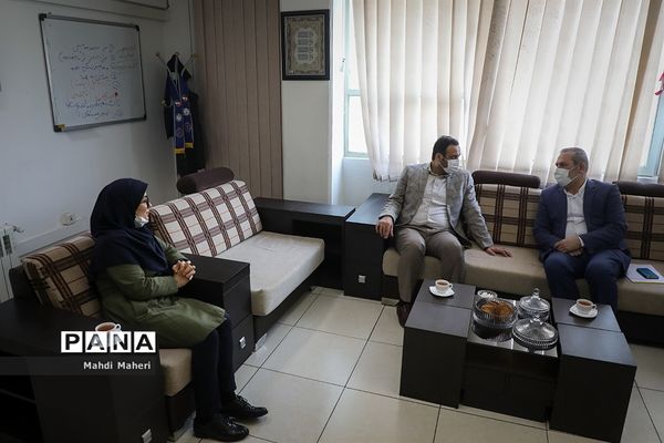 بازدید رئیس مرکز اطلاع رسانی و روابط عمومی وزارت آموزش و پرورش از خبرگزاری پانا