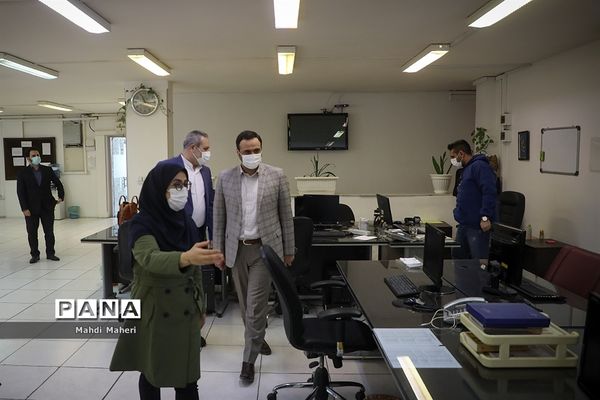 بازدید رئیس مرکز اطلاع رسانی و روابط عمومی وزارت آموزش و پرورش از خبرگزاری پانا