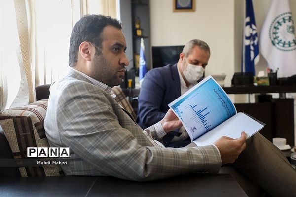 بازدید رئیس مرکز اطلاع رسانی و روابط عمومی وزارت آموزش و پرورش از خبرگزاری پانا