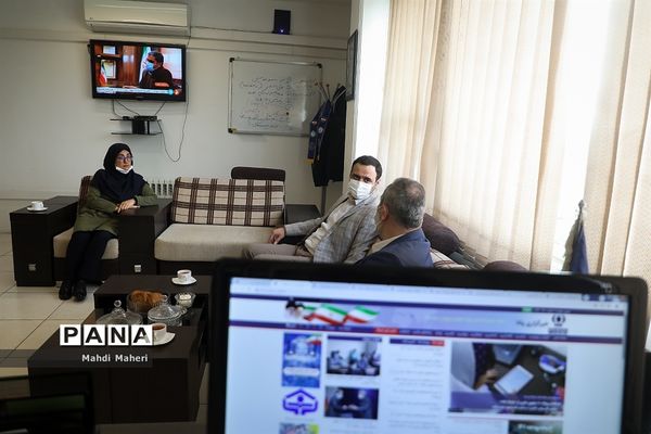 بازدید رئیس مرکز اطلاع رسانی و روابط عمومی وزارت آموزش و پرورش از خبرگزاری پانا