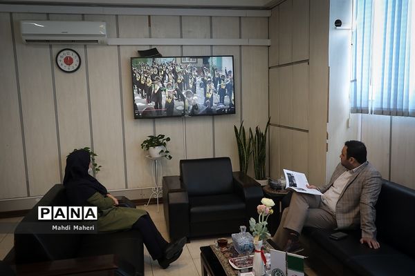 بازدید رئیس مرکز اطلاع رسانی و روابط عمومی وزارت آموزش و پرورش از خبرگزاری پانا