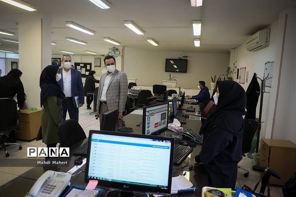 بازدید رئیس مرکز اطلاع رسانی و روابط عمومی وزارت آموزش و پرورش از خبرگزاری پانا