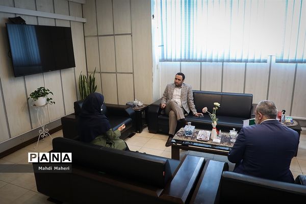 بازدید رئیس مرکز اطلاع رسانی و روابط عمومی وزارت آموزش و پرورش از خبرگزاری پانا