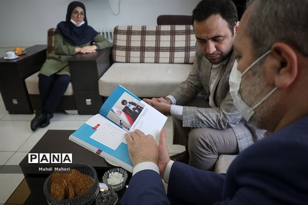 بازدید رئیس مرکز اطلاع رسانی و روابط عمومی وزارت آموزش و پرورش از خبرگزاری پانا