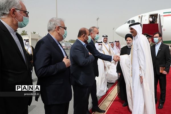 سفر رئیس جمهوری اسلامی ایران به قطر