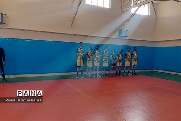 افتتاح سالن ورزشی درون مدرسه‌ای شهید بهشتی در شهرستان قرچک