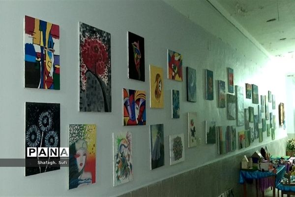 نمایشگاه دستاوردهای دانش‌آموزی به‌مناسبت سالروز تاسیس کانون‌ها در امیدیه